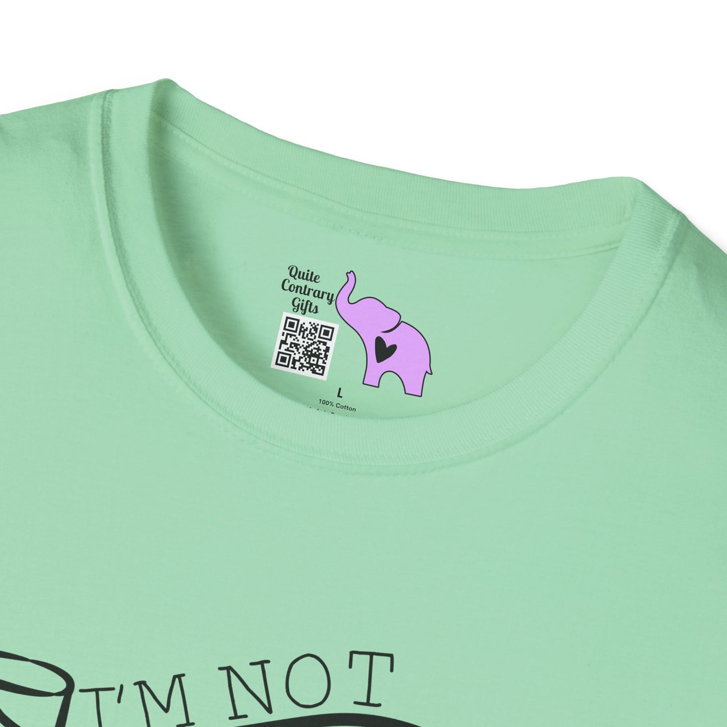 I'm Not Antisocial I'm Just Selectively Social Adult T-shirt