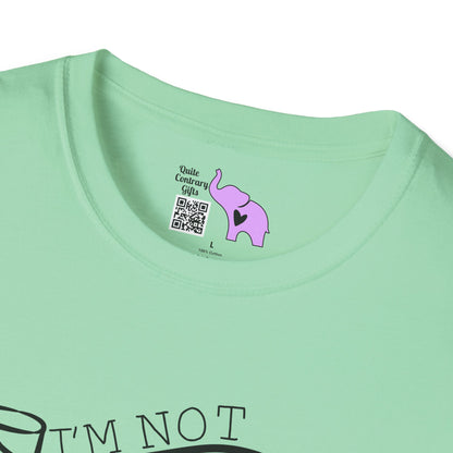 I'm Not Antisocial I'm Just Selectively Social Adult T-shirt