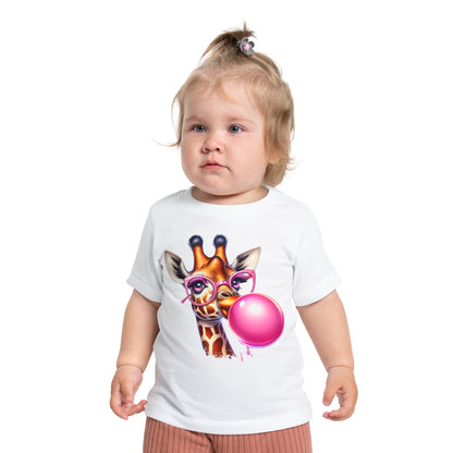 Girraffe Blowing Bubble Infant T-Shirt