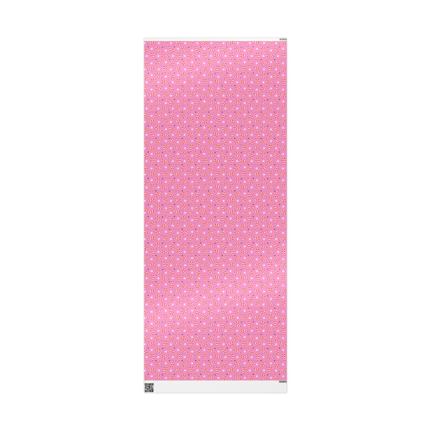Peppermint Wishes Wrapping Paper