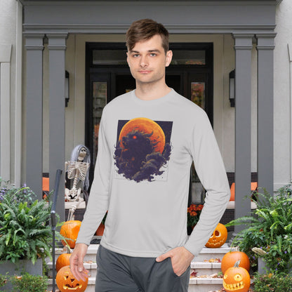 Halloween Monster Adult Long Sleeve Tee