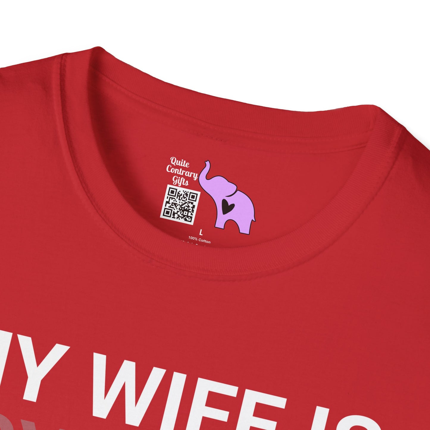 My Wife Is psycHOTic Adult T-shirt