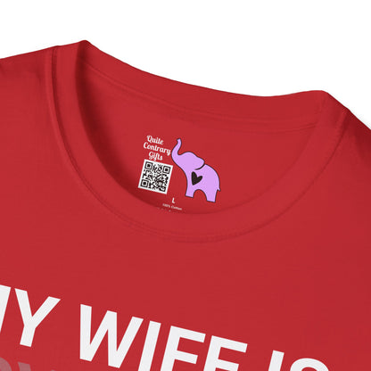 My Wife Is psycHOTic Adult T-shirt