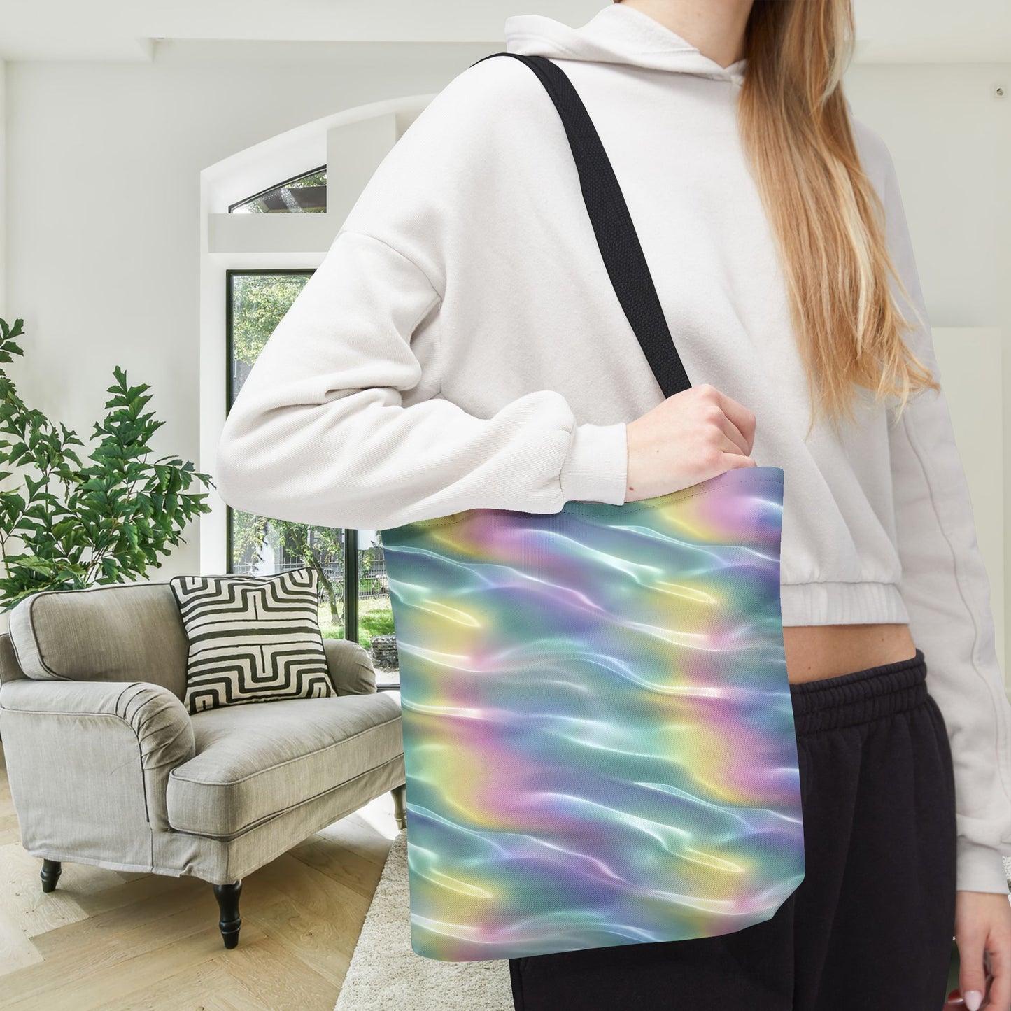 Pastel Mirage Canvas Tote Bag