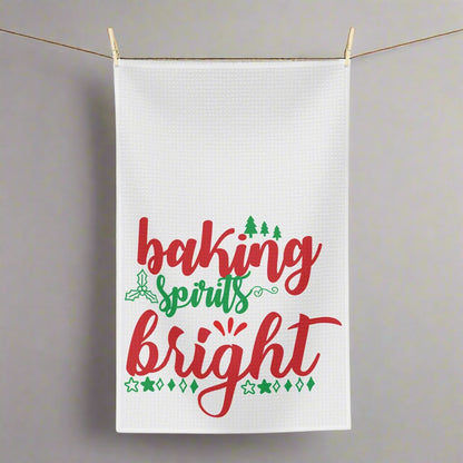 Baking Spirits Bright Microfiber Tea Towel