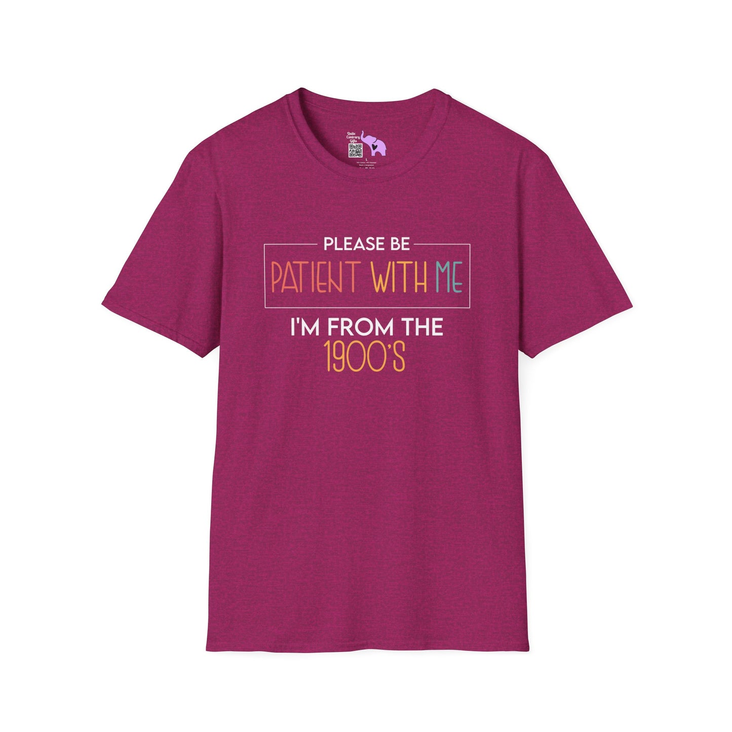 Please Be Patient With Me I'm From The 1900's (Simple 2) Adult T-shirt