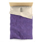 Amethyst Interlock Microfiber Duvet Cover