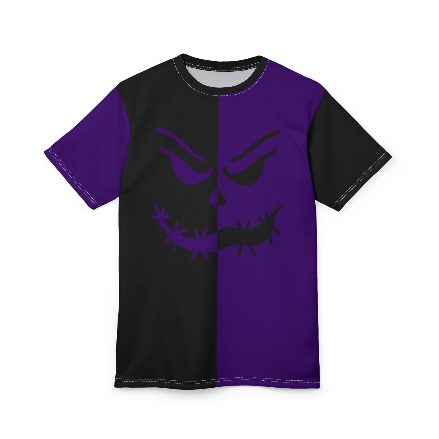 Creepy Stitch Tee – Purple & Black