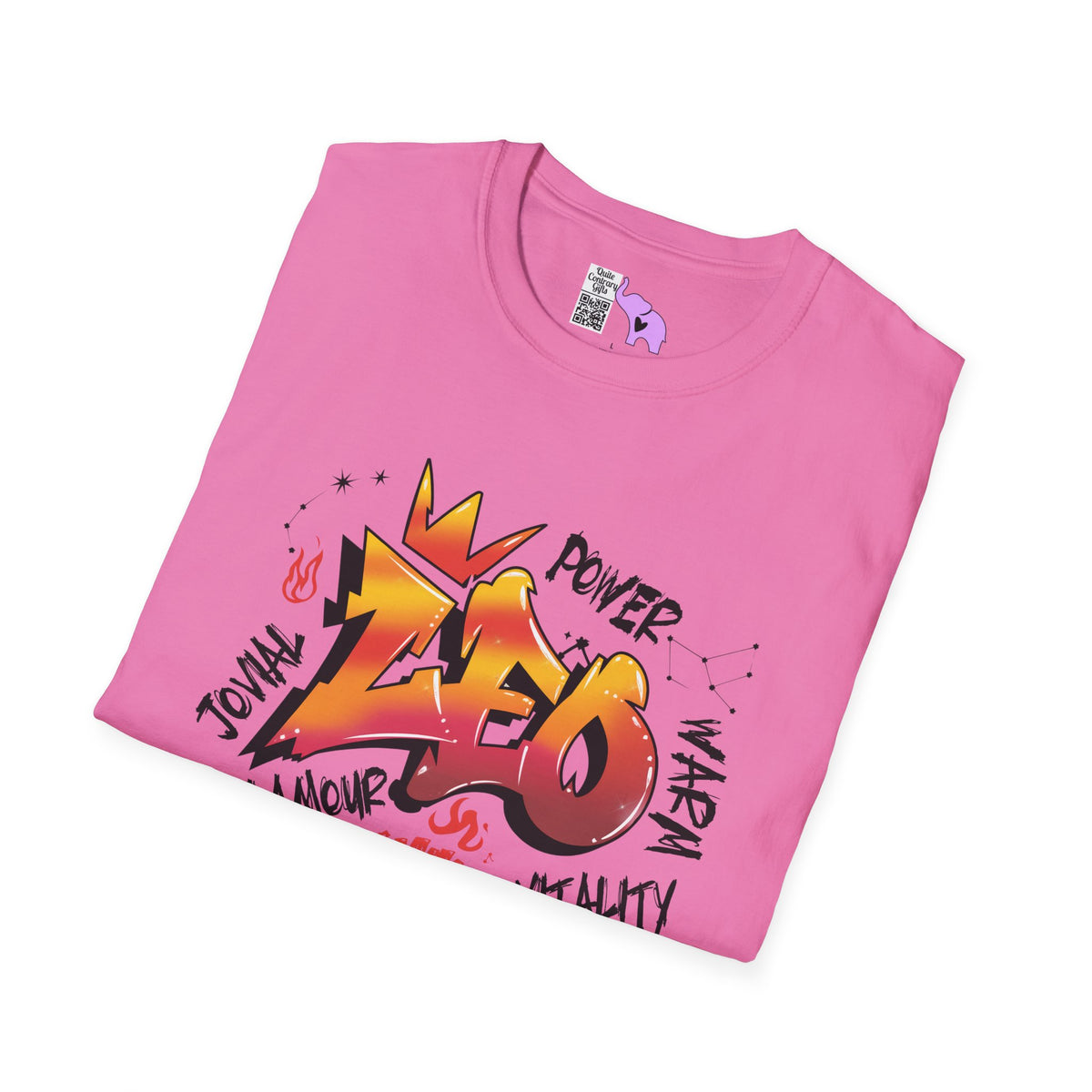 Leo Street Art Adult T-shirt