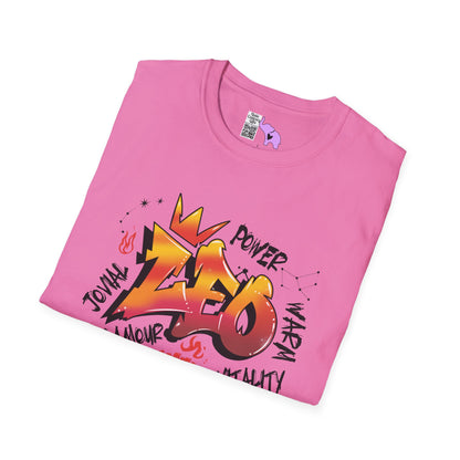 Leo Street Art Adult T-shirt