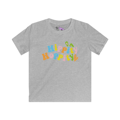 Hippity Hoppity (Easter) Kids Softstyle Tee