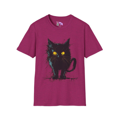Black Kitten Adult T-shirt