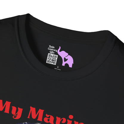 My Marine My Son (Dad) Adult T-shirt