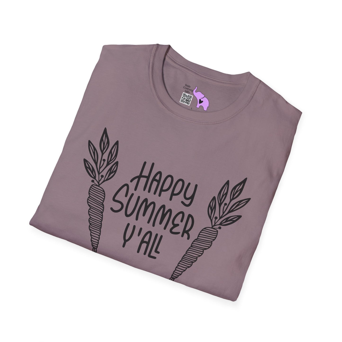 Happy Summer Y'all Adult T-shirt