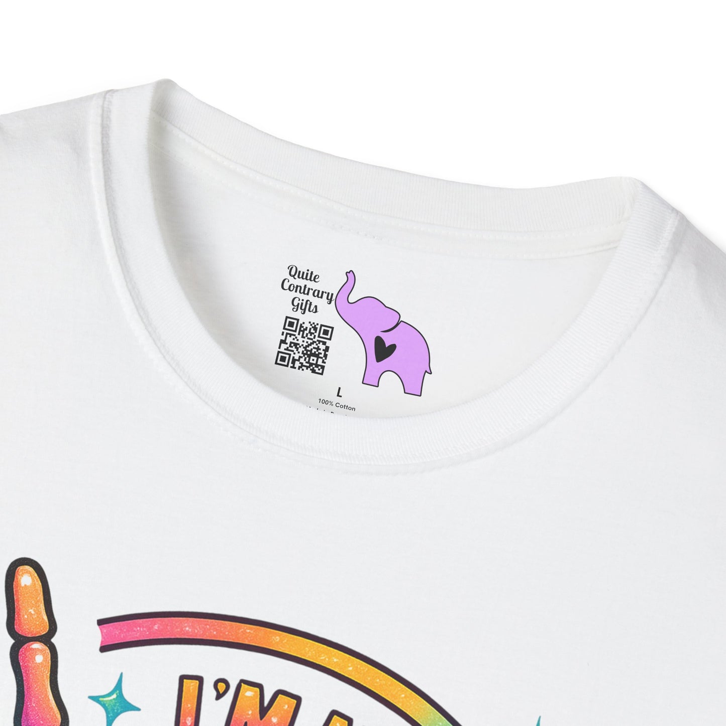 I'm Not Mean I'm Spicy Nice Adult T-shirt