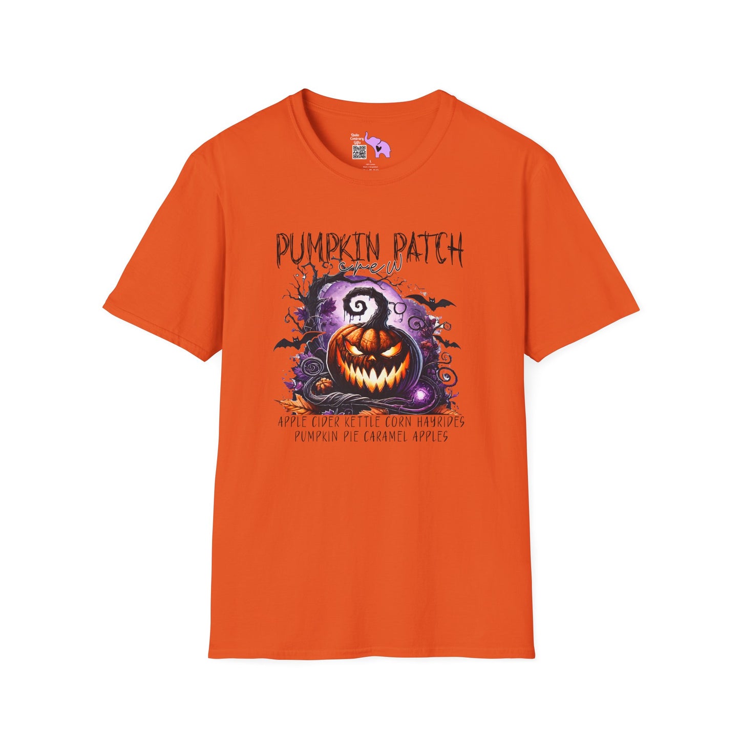 Spooky Pumpkin Patch Adult T-shirt