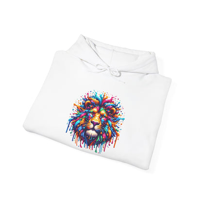 Colorful Lion Heavy Blend™ Hooded Sweatshirt