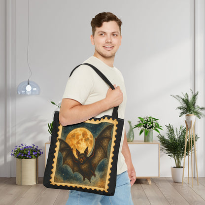 Moonlight Mischief Canvas Tote Bag