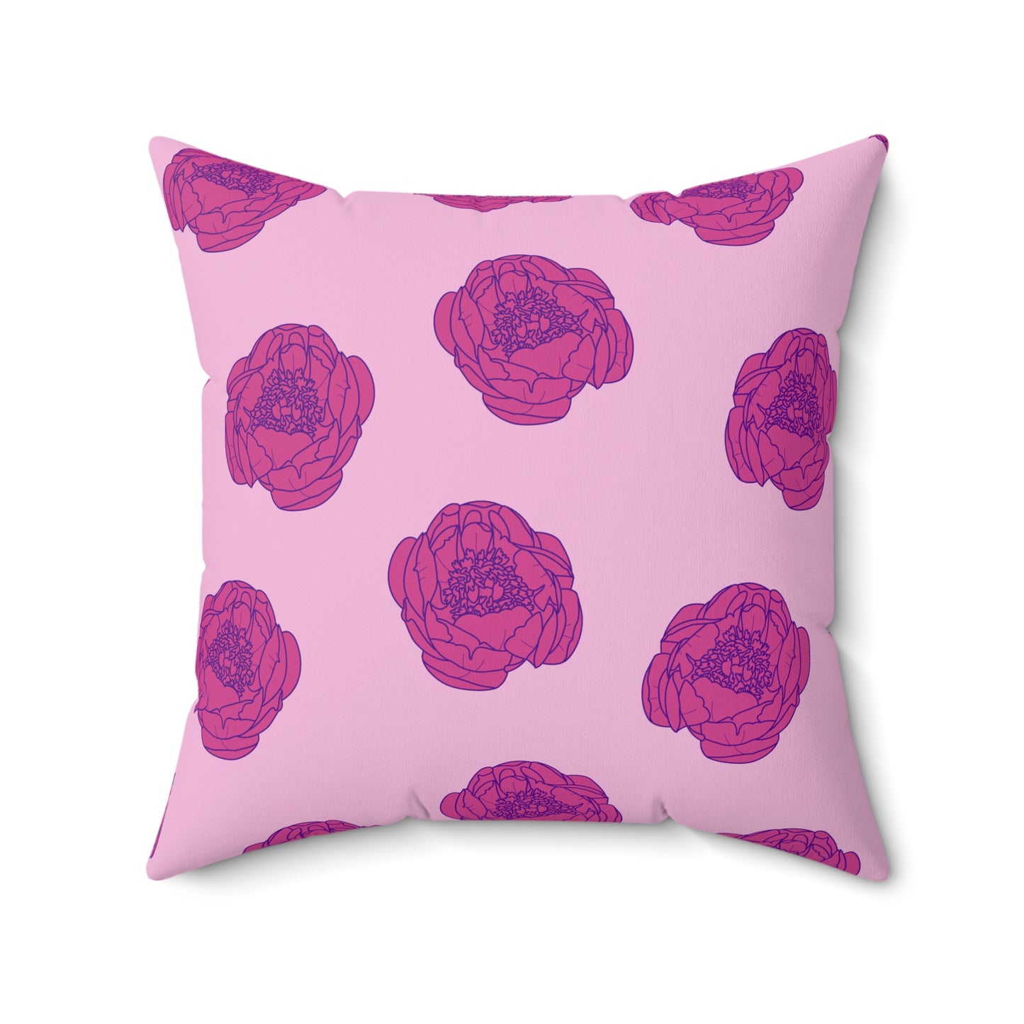 Rosy Dream Peonies Basic Bedding Set