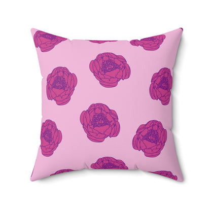 Rosy Dream Peonies Basic Bedding Set