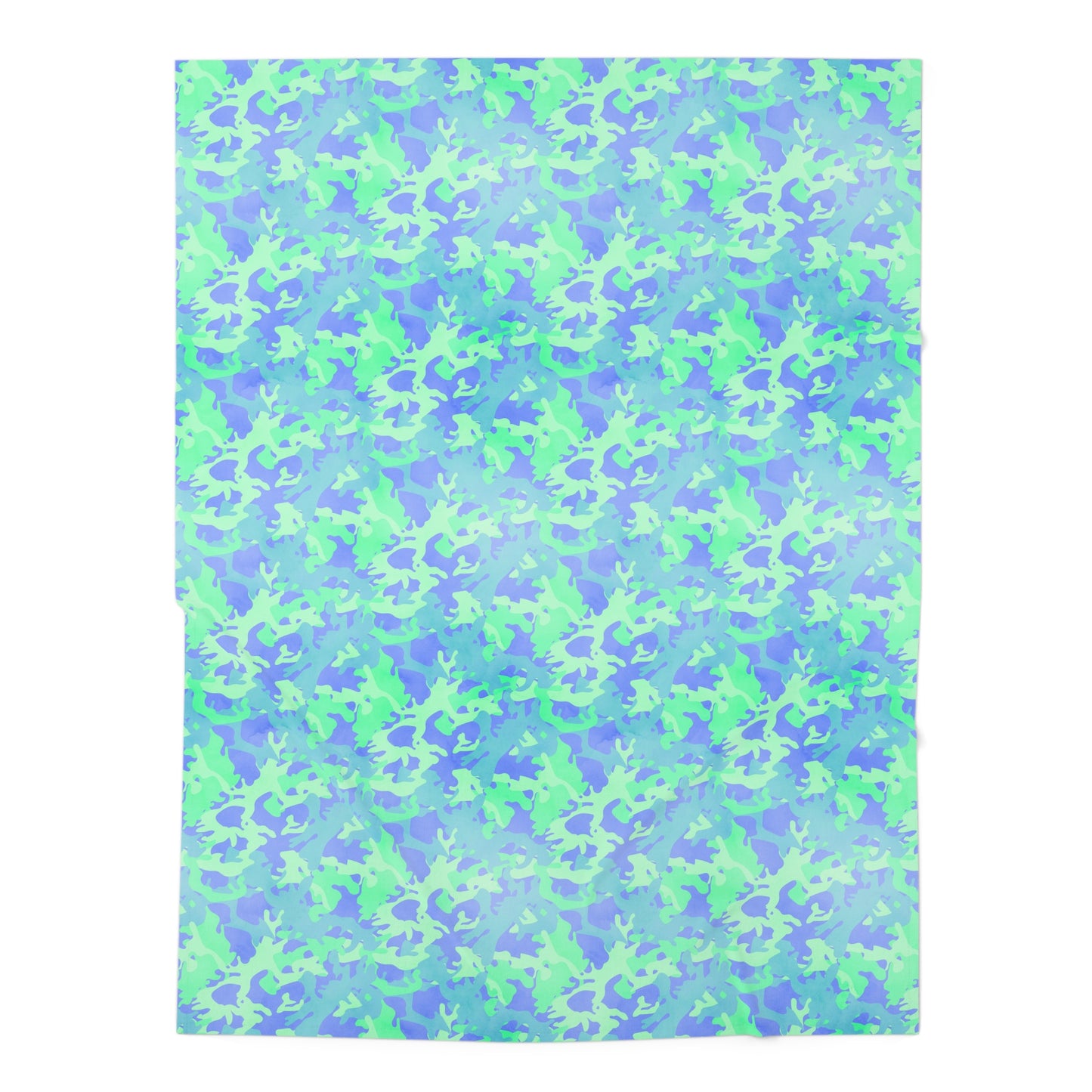 Glacier Grove Camo Baby Swaddle Blanket