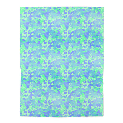 Glacier Grove Camo Baby Swaddle Blanket