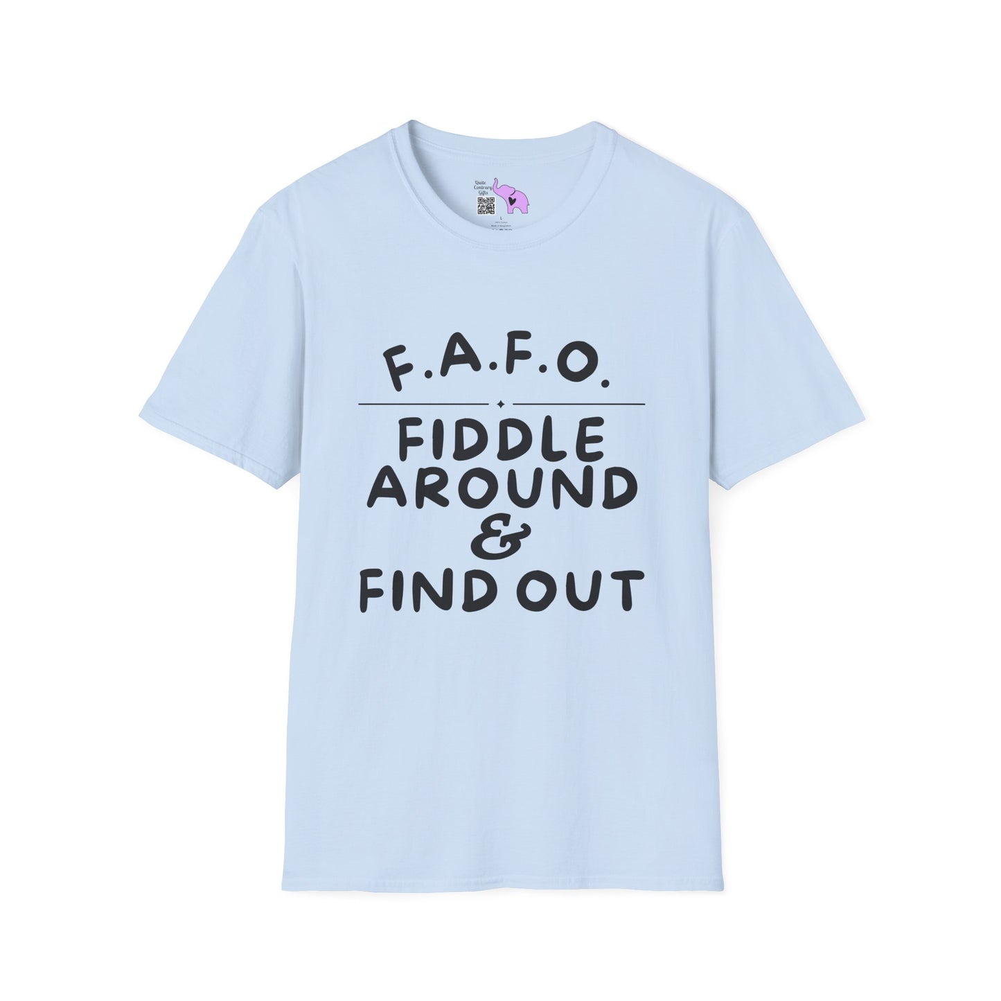 Fiddle Around & Find Out Adult T-shirt