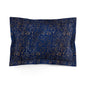 Sapphire Gilded Garden Pillow Sham