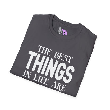 The Best Things In Life Are Rescued Adult T-shirt