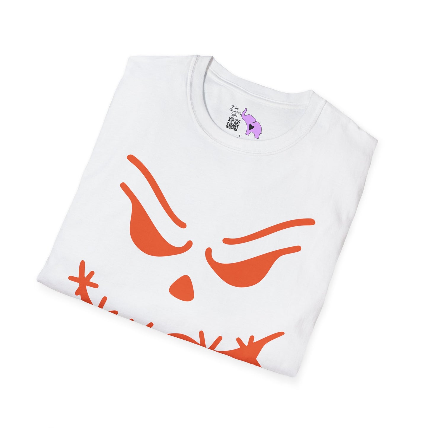 Loopy Jack-O-Lantern Adult Unisex Tshirt