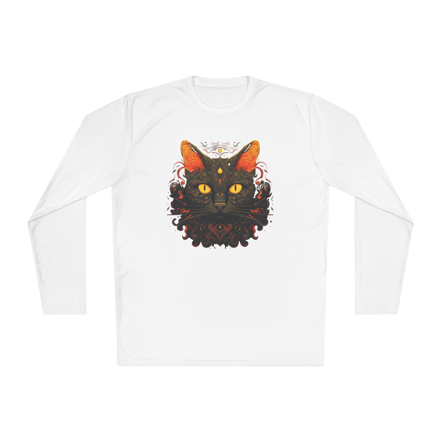 Creepy Black Cats 2 Adult Long Sleeve Tee