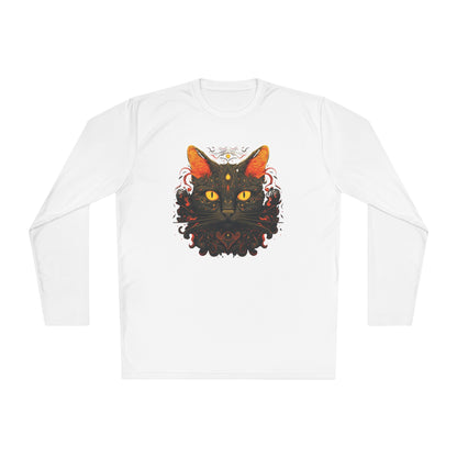 Creepy Black Cats 2 Adult Long Sleeve Tee