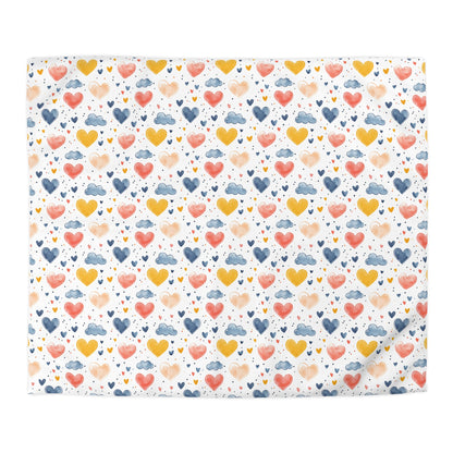 Love in the Air Microfiber Duvet Cover