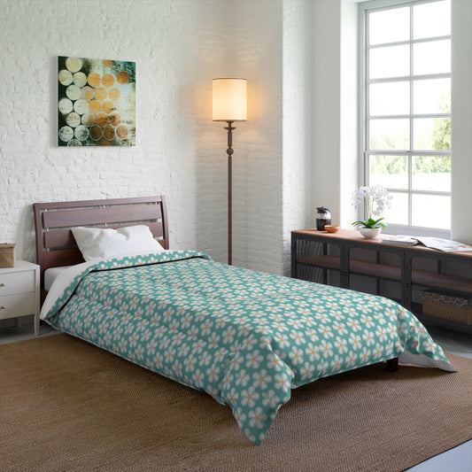 Tealberry Blooms Basic Bedding Set