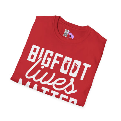 Bigfoot Lives Matter Adult T-shirt