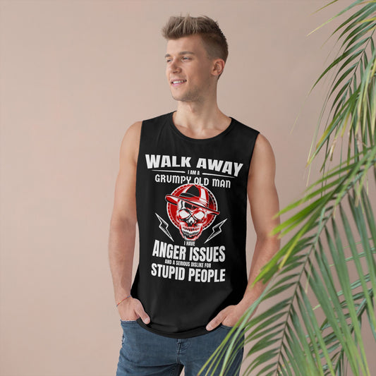 Walk Away I Am A Grumpy Old Man... Tank Top