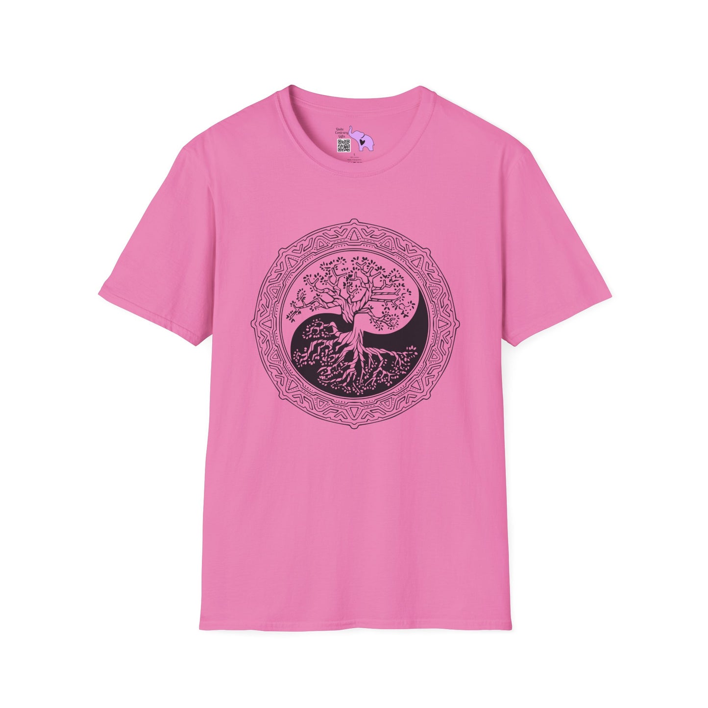 Tree of Life Yin Yang 1 Adult T-shirt