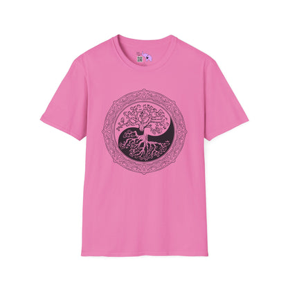 Tree of Life Yin Yang 1 Adult T-shirt
