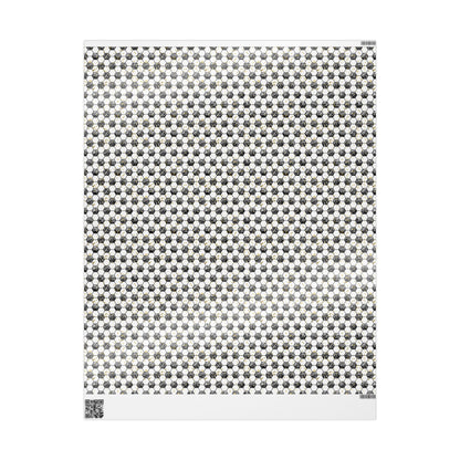 Soccer Gold Rush Wrapping Paper