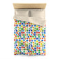 Colorful Polka Dots Microfiber Duvet Cover