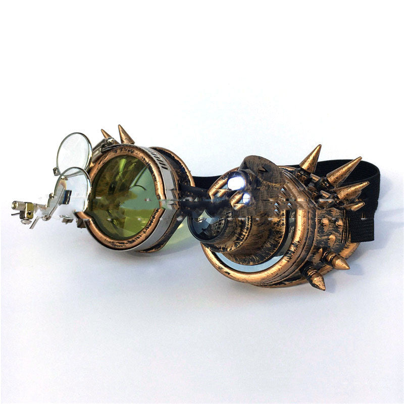 Steampunk Goggles Plus LED Lights Costume