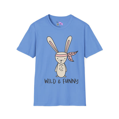 Wild & Funny (Bunny) Adult T-shirt