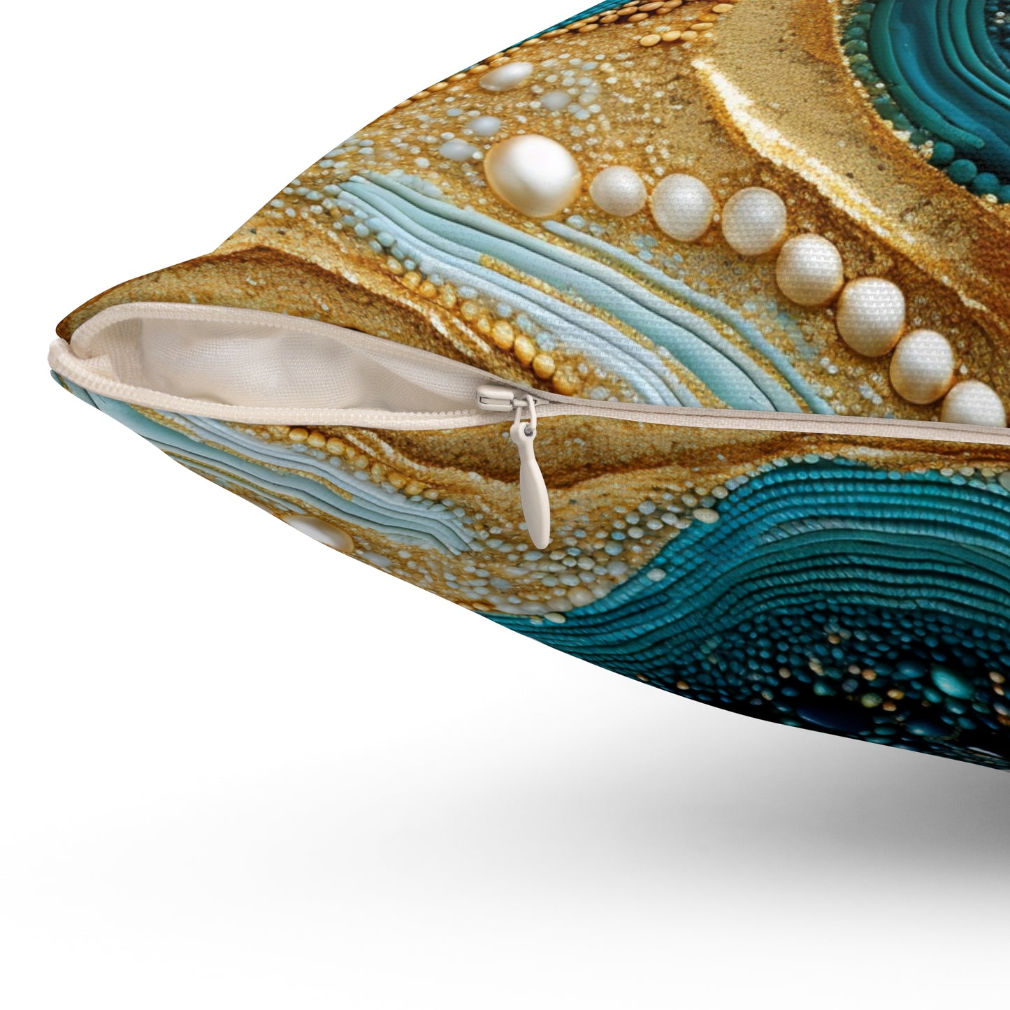 Gilded Ocean Veins Basic Bedding Set