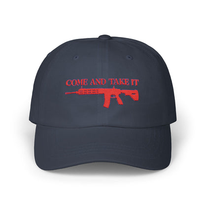 Come & Take It Embroidered Classic Dad Cap