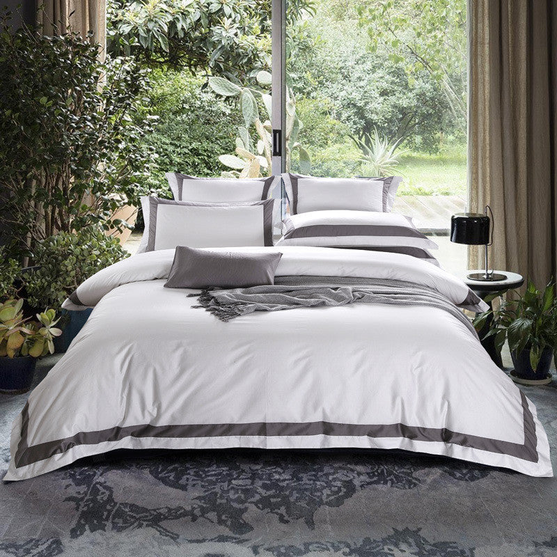 Five-star Hotel-Style Four-piece Satin Bedding Set