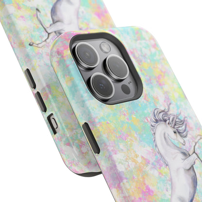 Pastel Pegasus MagSafe® Compatible Tough Case for iPhone