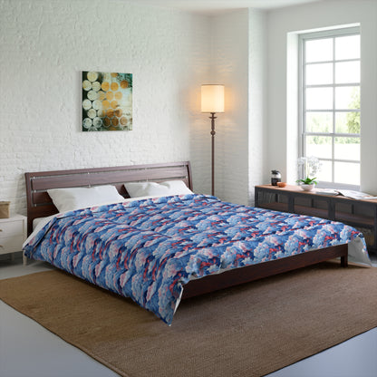 Azure Kumo Flow Basic Bedding Set
