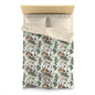 Whimsy In Bloom Microfiber Duvet Cover