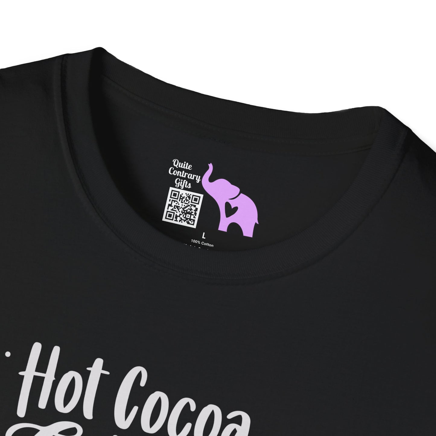 Hot Cocoa, Cozy Blankets & Christmas Movies Adult T-shirt