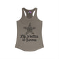 Life Is Better In Summer Women's Ideal Racerback Tank